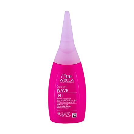 Wella Professionals Creatine+ Wave N trvalá ondulace pro mírné zvlnění nebarvených vlasů 75 ml pro ženy