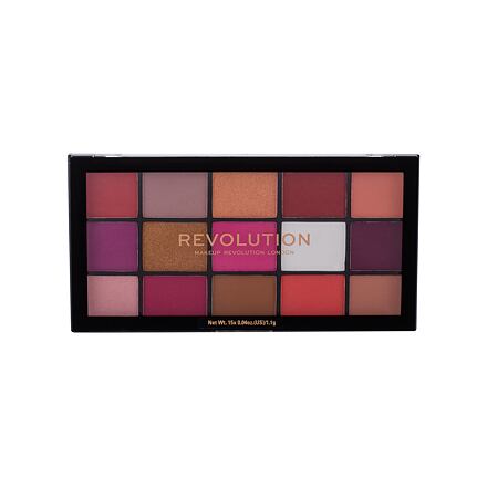 Makeup Revolution London Re-loaded paletka očních stínů 16.5 g odstín red alert