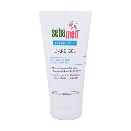 SebaMed Clear Face Care Gel pečující gel pro pleť se sklonem k akné 50 ml pro ženy