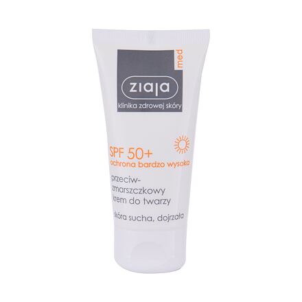 Ziaja Med Protective Anti-Wrinkle SPF50+ opalovací krém proti vráskám 50 ml pro ženy