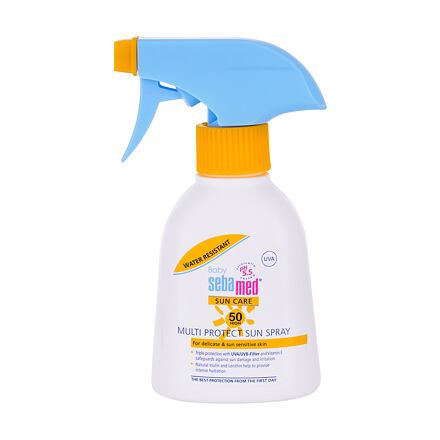 SebaMed Baby Sun Care Multi Protect Sun Spray SPF50 opalovací sprej pro citlivou dětskou pokožku 200 ml