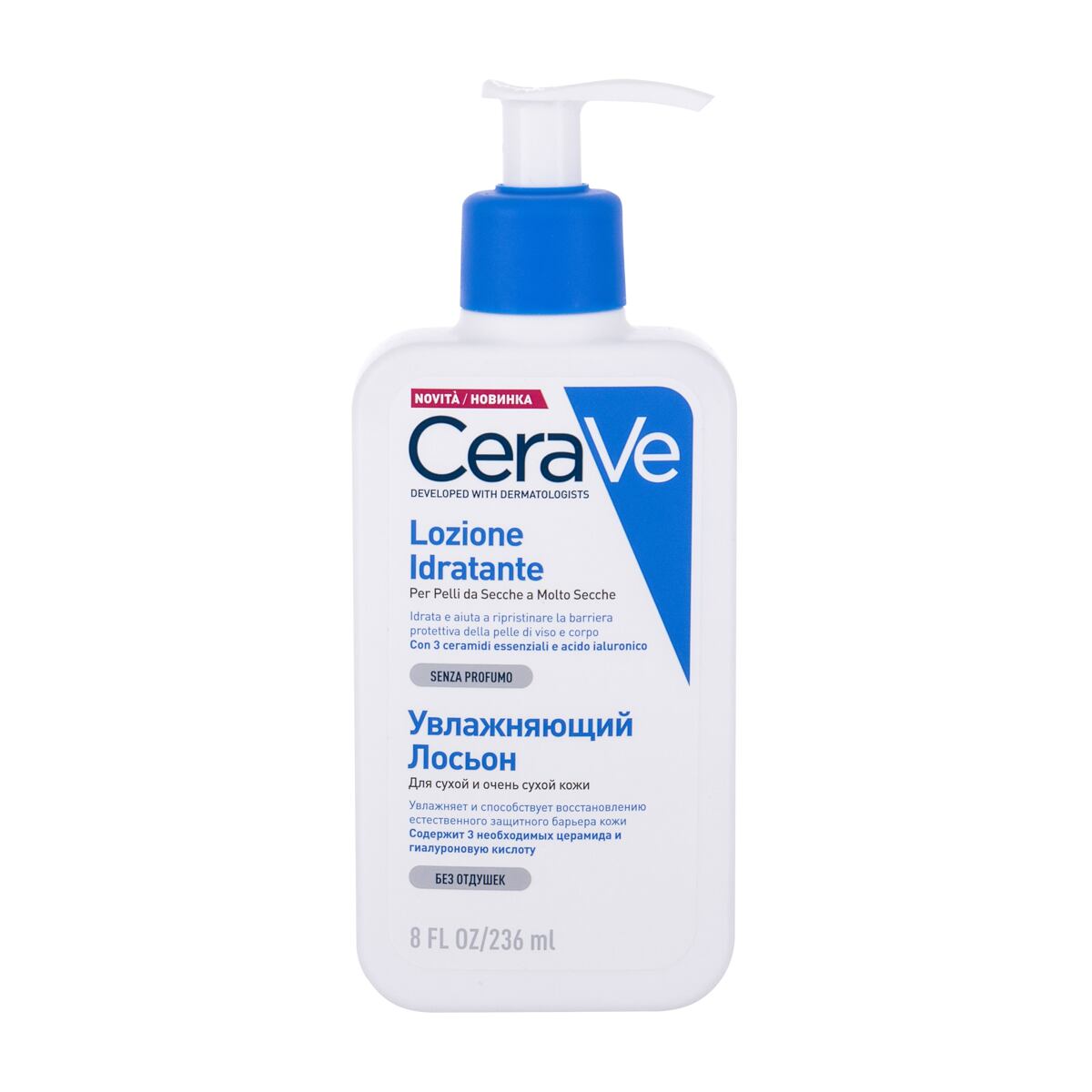 CeraVe Moisturizing hydratační mléko na tělo i obličej 236 ml pro ženy