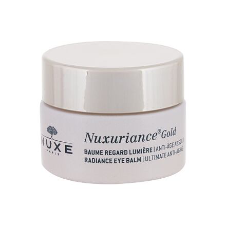 NUXE Nuxuriance Gold Radiance Eye Balm rozjasňující oční balzám 15 ml pro ženy