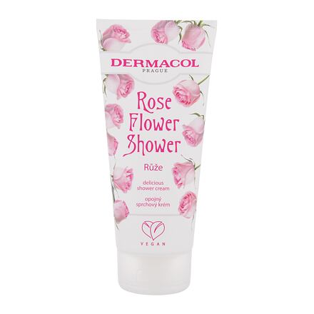 Dermacol Rose Flower Shower sprchový krém proti vysušování pokožky 200 ml pro ženy