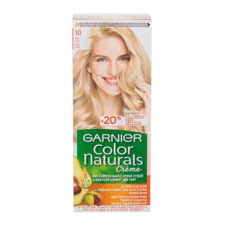 Garnier Color Naturals Créme permanentní zářivá barva na vlasy 40 ml odstín 10 Natural Ultra Light Blond pro ženy