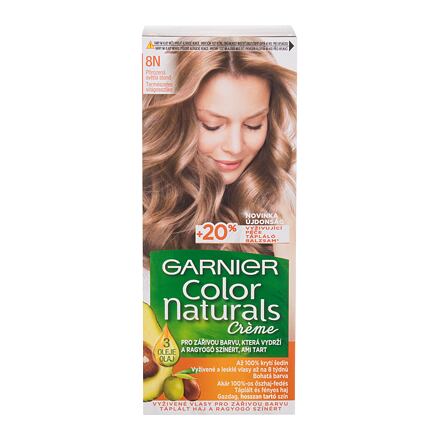 Garnier Color Naturals Créme permanentní zářivá barva na vlasy 40 ml odstín 8N Nude Light Blonde pro ženy