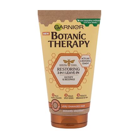 Garnier Botanic Therapy Honey & Beeswax 3in1 Leave-In bezoplachová regenerační kúra 150 ml pro ženy