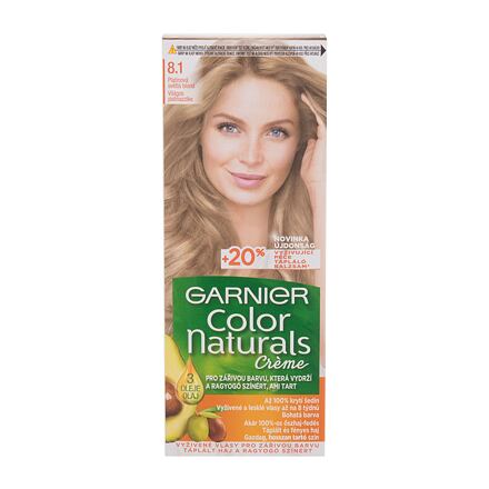 Garnier Color Naturals Créme permanentní zářivá barva na vlasy 40 ml odstín 8,1 Natural Light Ash Blond pro ženy