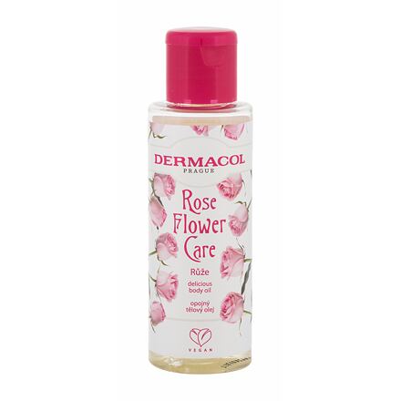 Dermacol Rose Flower Care regenerační tělový olej 100 ml pro ženy