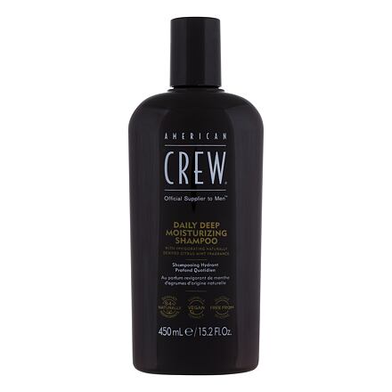 American Crew Daily Deep Moisturizing hydratační šampon pro každodenní použití 450 ml pro muže