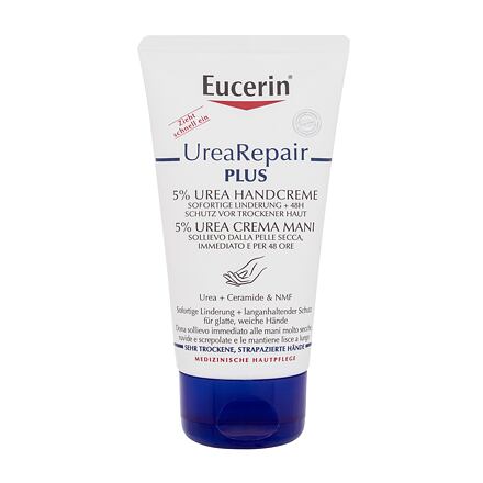 Eucerin UreaRepair Plus 5% Urea Hand Cream hydratační krém na ruce s ureou 75 ml pro ženy