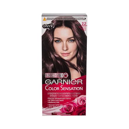 Garnier Color Sensation permanentní barva na vlasy 40 ml odstín 2,2 Onyx pro ženy