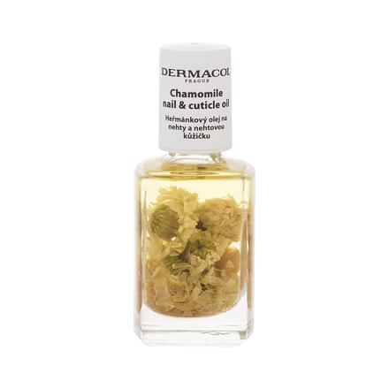Dermacol Chamomile Nail & Cuticle Oil heřmánkový olej pro výživu nehtů a kůžičky 11 ml