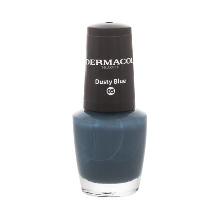 Dermacol Nail Polish Mini Autumn Limited Edition lak na nehty 5 ml odstín 05 Dusty Blue