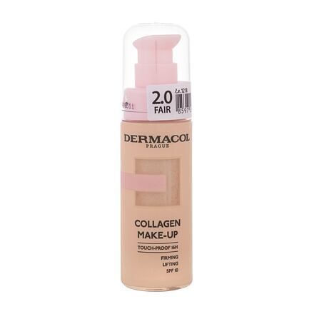 Dermacol Collagen Make-up SPF10 rozjasňující a hydratační make-up 20 ml Fair 2.0