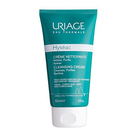 Uriage Hyséac Cleansing Cream pěnivý čisticí krém pro pleť vysušenou kosmetickými přípravky 150 ml unisex