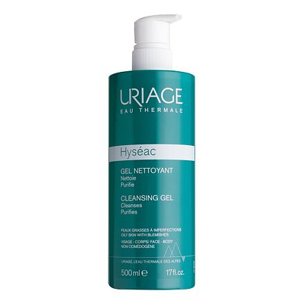 Uriage Hyséac Cleansing Gel čisticí gel pro problematickou pleť na obličej a tělo 500 ml unisex