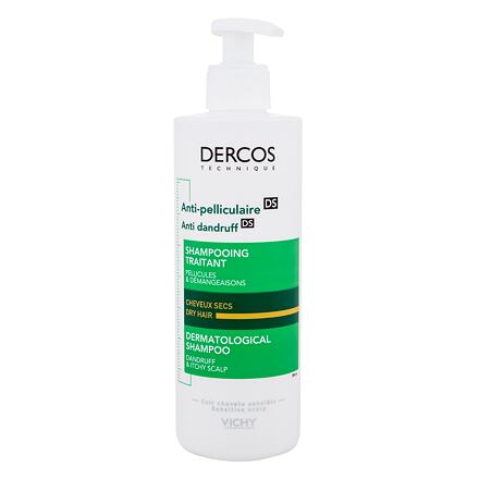 Vichy Dercos Anti-Dandruff Dry Hair šampon proti lupům pro suché vlasy 390 ml pro ženy