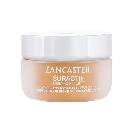 Lancaster Suractif Comfort Lift Nourishing Rich Day Cream SPF15 vyživující krém s liftingovým účinkem 50 ml pro ženy