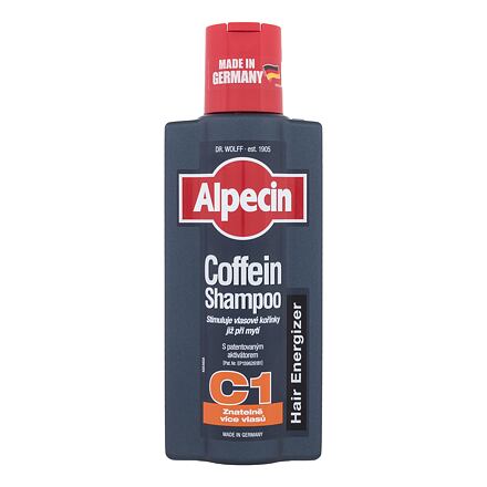 Alpecin Coffein Shampoo C1 šampon pro stimulaci růstu vlasů 375 ml pro muže