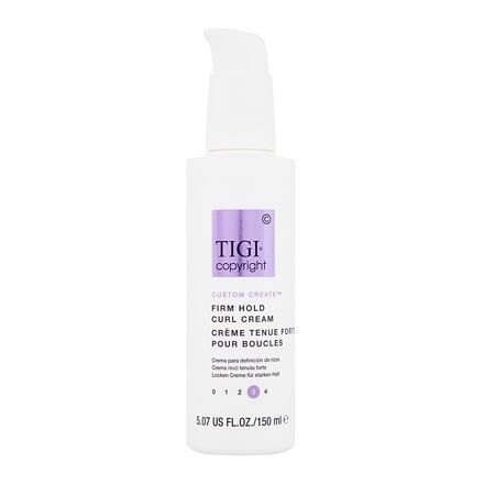 Tigi Copyright Custom Create Firm Hold Curl Cream fixační krém pro kudrnaté a vlnité vlasy 150 ml pro ženy