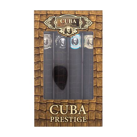 Cuba Prestige : EDT 35 ml + EDT Prestige Black 35 ml + EDT Prestige Platinum 35 ml + EDT Prestige Legacy 35 ml pro muže