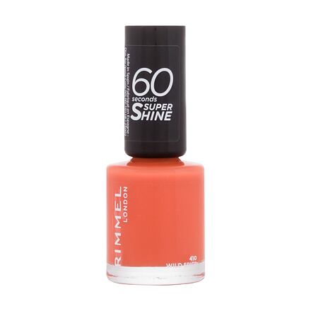 Rimmel London 60 Seconds Super Shine rychleschnoucí lak na nehty 8 ml odstín 410 Wild Spice