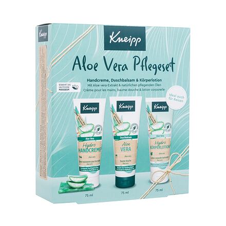 Kneipp Aloe Vera : sprchový gel Aloe Vera 75 ml + krém na ruce Aloe Vera 75 ml + tělové mléko Aloe Vera 75 ml pro ženy