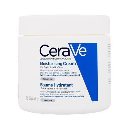 CeraVe Moisturizing hydratační krém na tělo i obličej 454 g pro ženy