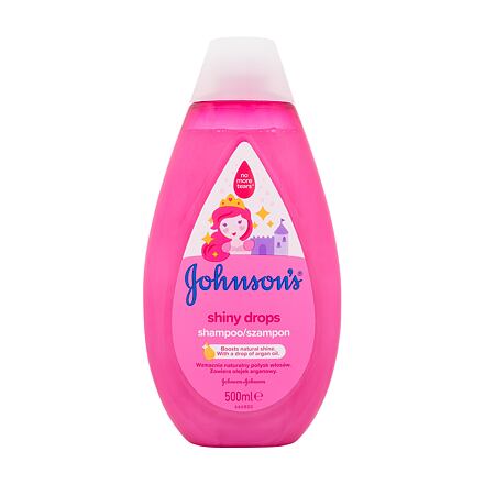 Johnson´s Shiny Drops Kids Shampoo šampon pro lesklé a hedvábně jemné vlasy 500 ml pro děti
