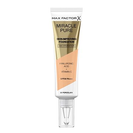 Max Factor Miracle Pure Skin-Improving Foundation SPF30 pečující hydratační make-up 30 ml odstín 30 Porcelain