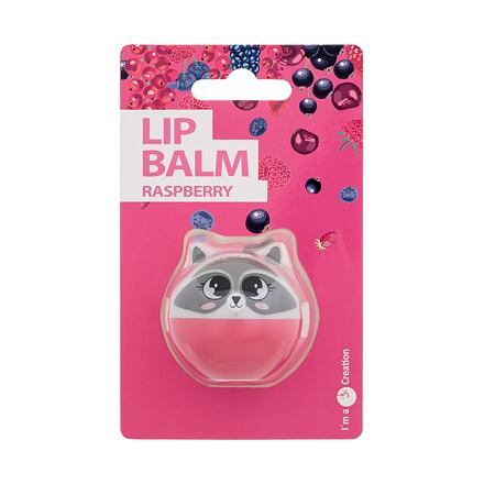 2K Cute Animals Lip Balm Raspberry balzám na rty 6 g