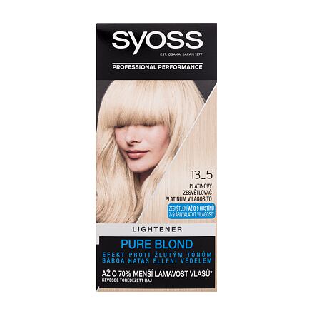 Syoss Permanent Coloration Lightener permanentní zesvětlovač vlasů 50 ml odstín 13-5 Platinum Lightener pro ženy