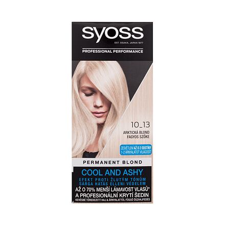 Syoss Permanent Coloration Permanent Blond permanentní barva na vlasy 50 ml odstín 10-13 Arctic Blond pro ženy