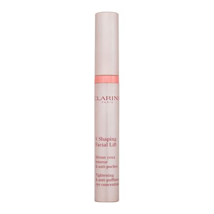 Clarins V Shaping Facial Lift Tightening & Anti-Puffiness Eye Concentrate koncentrované oční sérum proti otokům a tmavým kruhům 15 ml