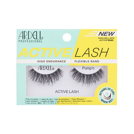 Ardell Active Lash Pump'n umělé řasy pro aktivní způsob života a sport odstín black