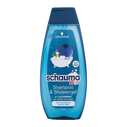Schwarzkopf Schauma Kids Blueberry Shampoo & Shower Gel šampon 400 ml pro děti