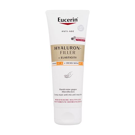 Eucerin Hyaluron-Filler + Elasticity Hand Cream SPF30 krém na ruce proti pigmentovým skvrnám 75 ml pro ženy