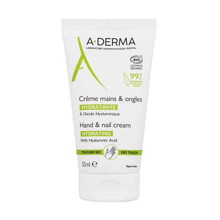 A-Derma Les Indispensables Hand & Nail Cream hydratační krém na ruce a nehty 50 ml unisex