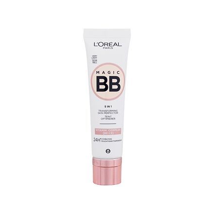 L'Oréal Paris Magic BB 5in1 Transforming Skin Perfector hydratační bb krém 30 ml odstín Very Light