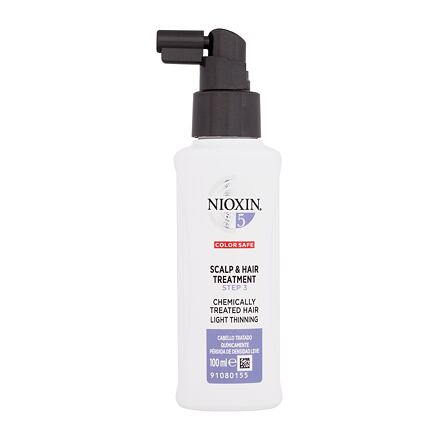 Nioxin System 5 Scalp & Hair Treatment bezoplachová péče pro chemicky ošetřené řídnoucí vlasy 100 ml pro ženy
