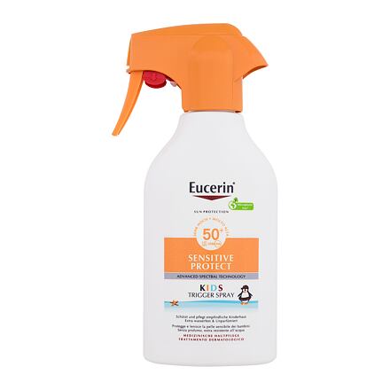 Eucerin Sun Kids Sensitive Protect Sun Spray SPF50+ voděodolný sprej na opalování 250 ml