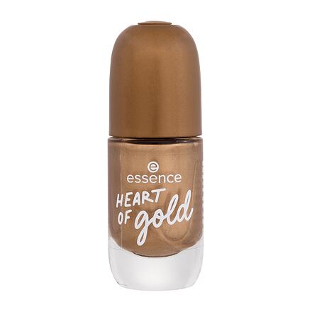 Essence Gel Nail Colour rychleschnoucí lak na nehty s lesklým efektem 8 ml odstín 62 Heart of Gold