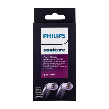 Philips Sonicare Power Flosser Replacement Nozzles Quad Stream HX3062/00 náhradní trysky pro ústní sprchu 2 ks