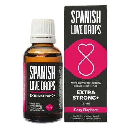 Sexy Elephant Spanish Love Drops Extra Strong+ španělské mušky 30 ml