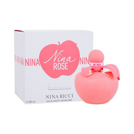 Nina Ricci Nina Rose 80 ml toaletní voda pro ženy