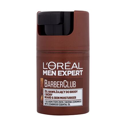 L'Oréal Paris Men Expert Barber Club Beard & Skin Moisturiser hydratační krém na vousy a pleť 50 ml