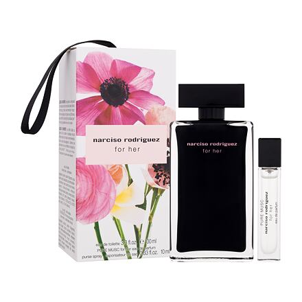 Narciso Rodriguez For Her : EDT 100 ml + EDP Pure Musc 10 ml pro ženy