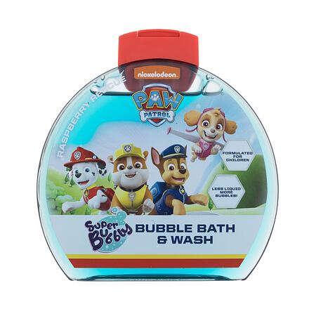 Nickelodeon Paw Patrol Bubble Bath & Wash pěna do koupele s malinovou vůní 300 ml pro děti