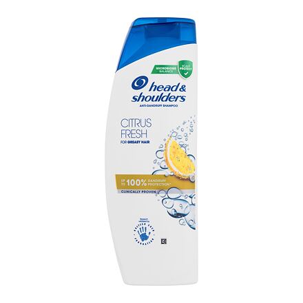 Head & Shoulders Citrus Fresh šampon na mastné vlasy s lupy 400 ml unisex